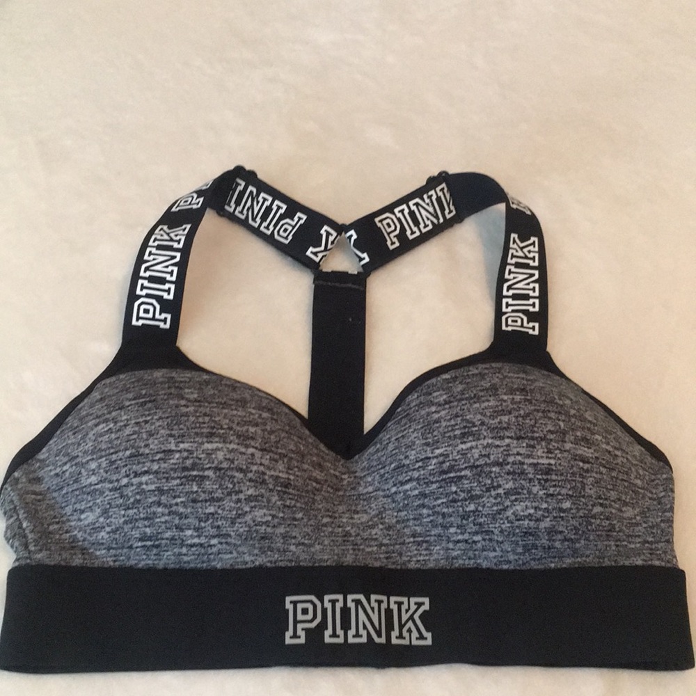 Pink Push up Sports bra